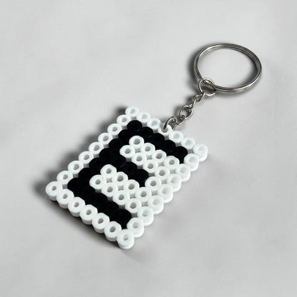 Personalised Letter "E" Keyring